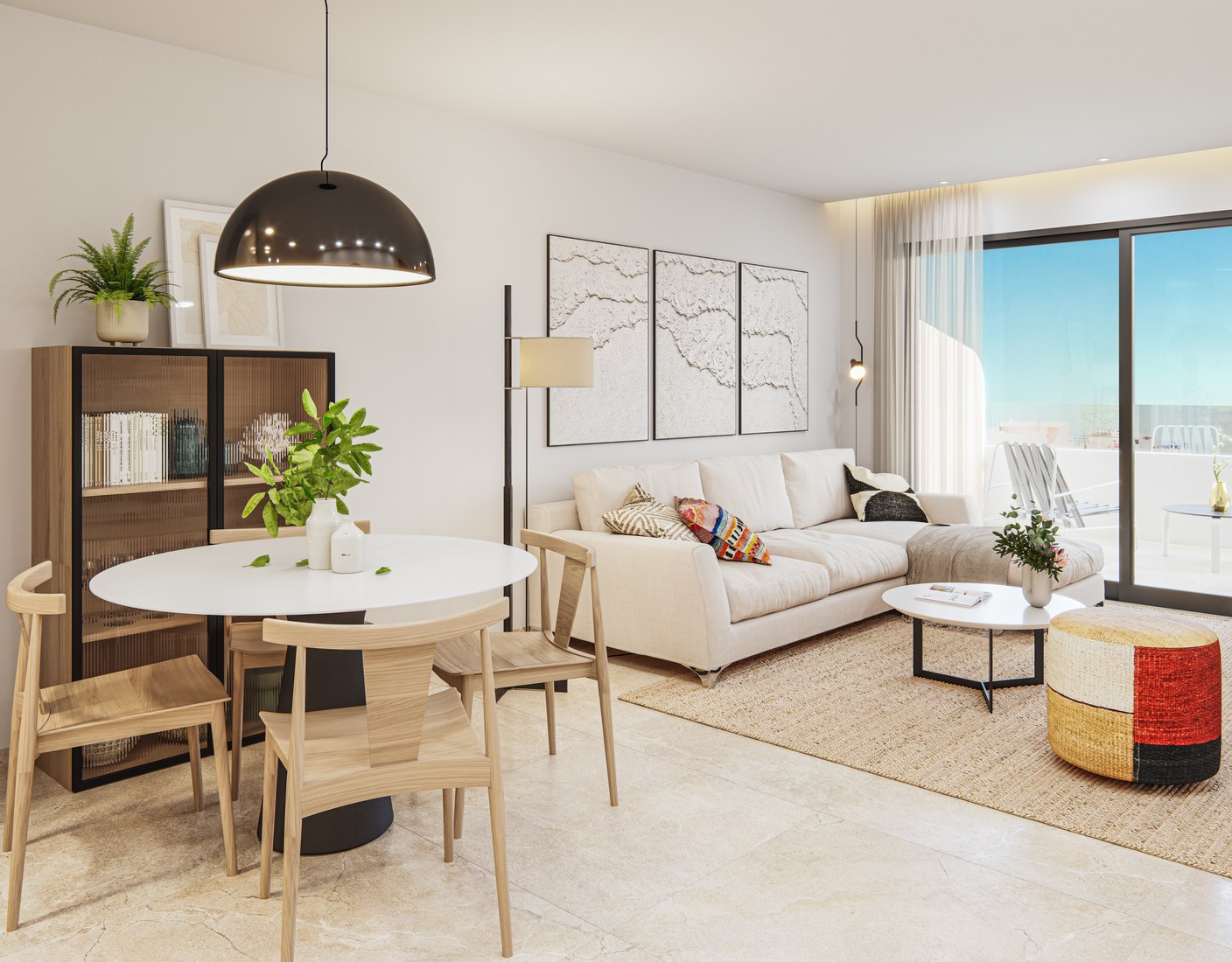 1-3 bedroom apartments