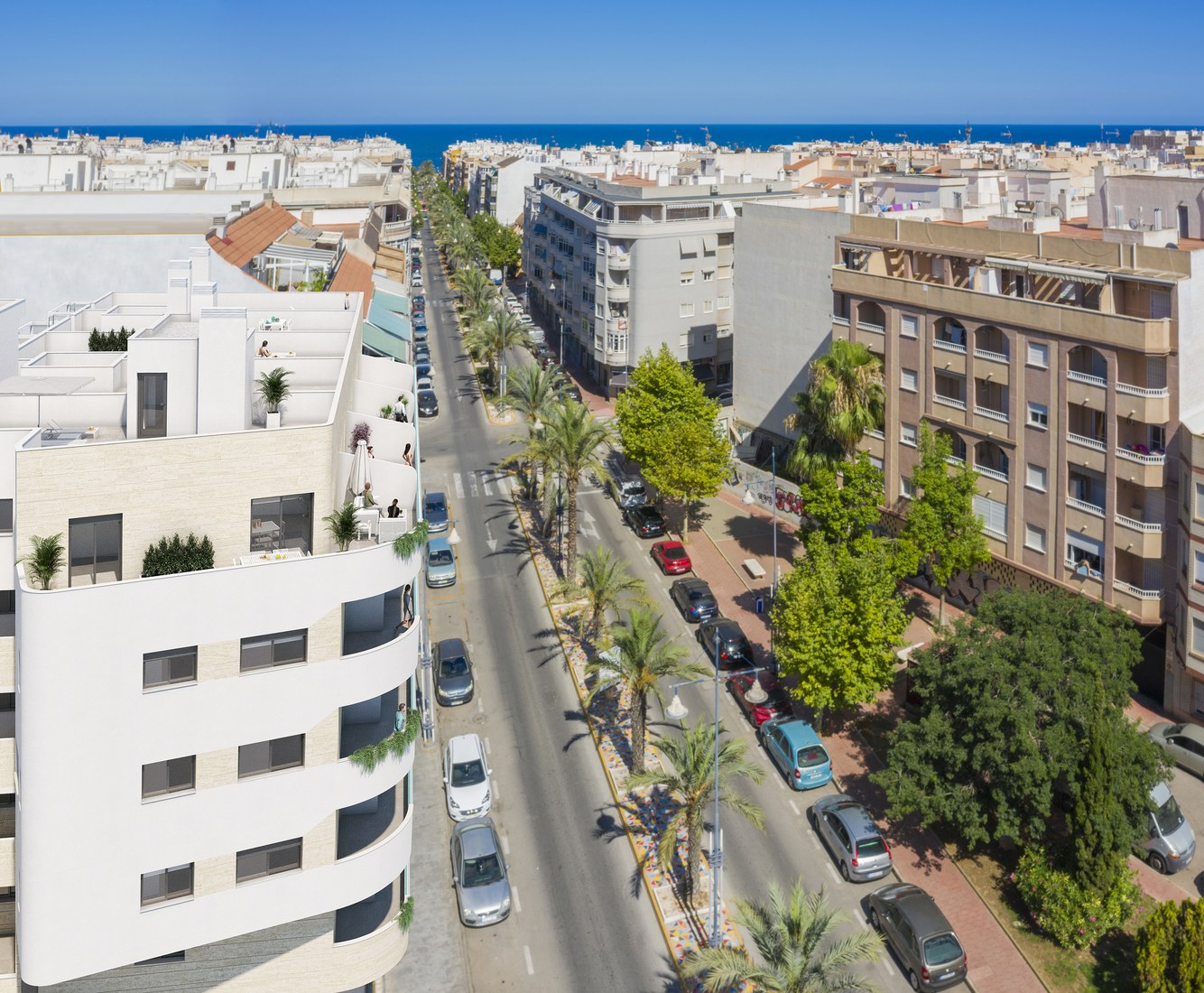 A new apartment in Torrevieja near the beach